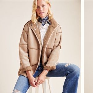 Velvet Albany Reversible Sherpa Jacket, Size M